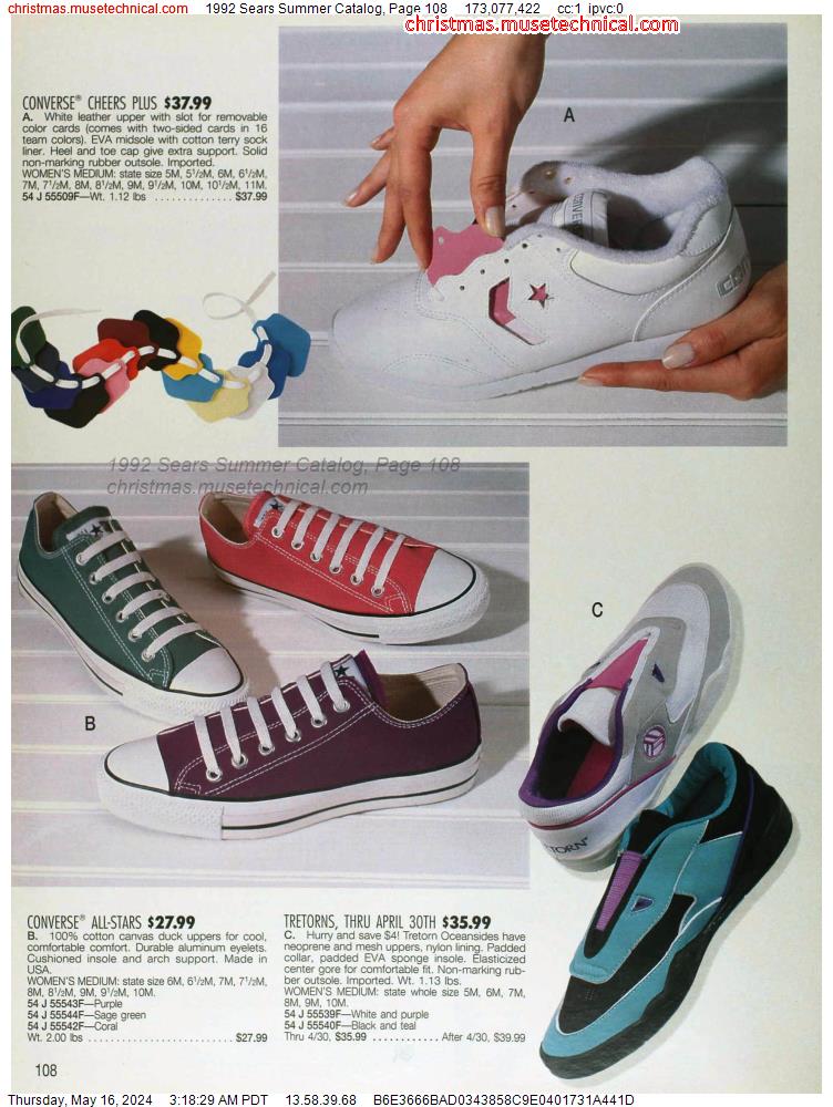1992 Sears Summer Catalog, Page 108
