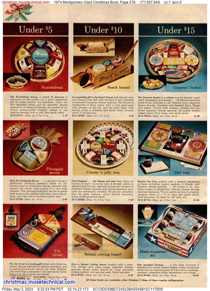 1974 Montgomery Ward Christmas Book, Page 276
