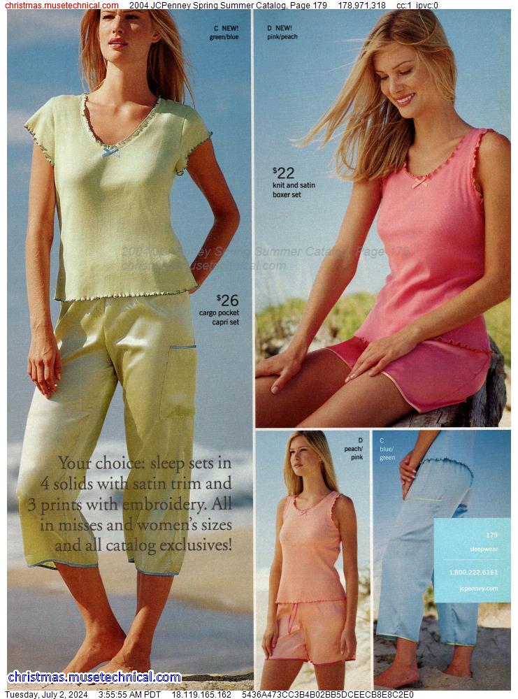 2004 JCPenney Spring Summer Catalog, Page 179