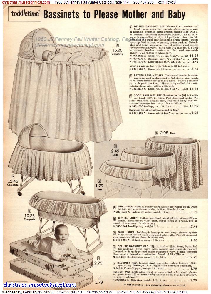 1963 JCPenney Fall Winter Catalog, Page 444