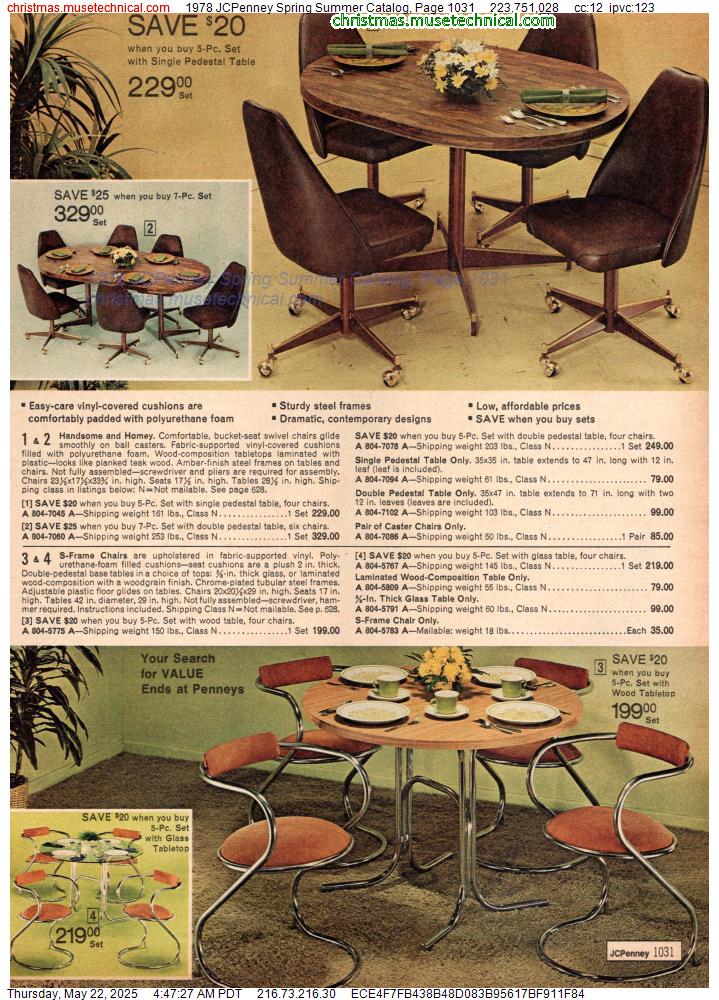 1978 JCPenney Spring Summer Catalog, Page 1031