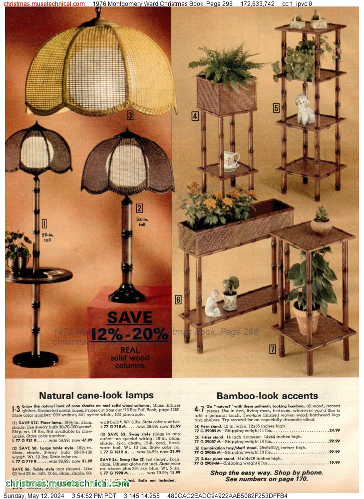 1976 Montgomery Ward Christmas Book, Page 298