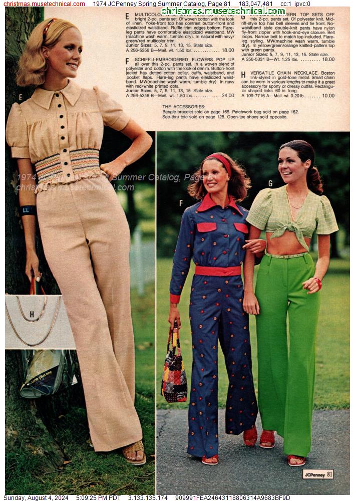 1974 JCPenney Spring Summer Catalog, Page 81