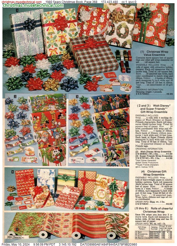 1980 Sears Christmas Book, Page 368