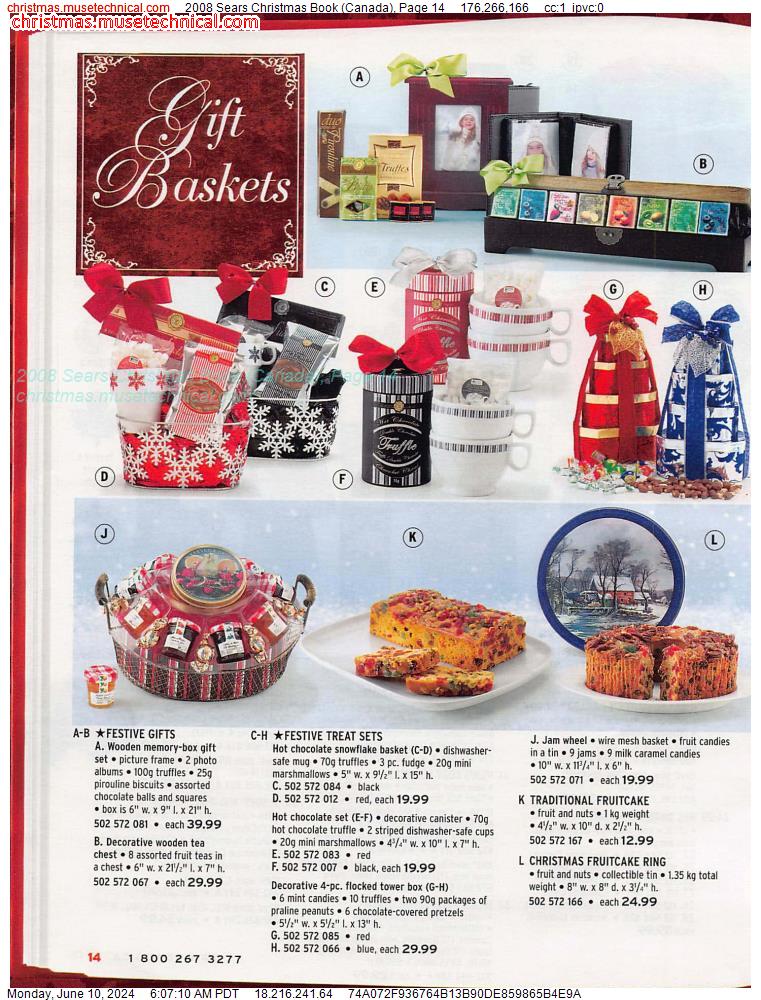 2008 Sears Christmas Book (Canada), Page 14