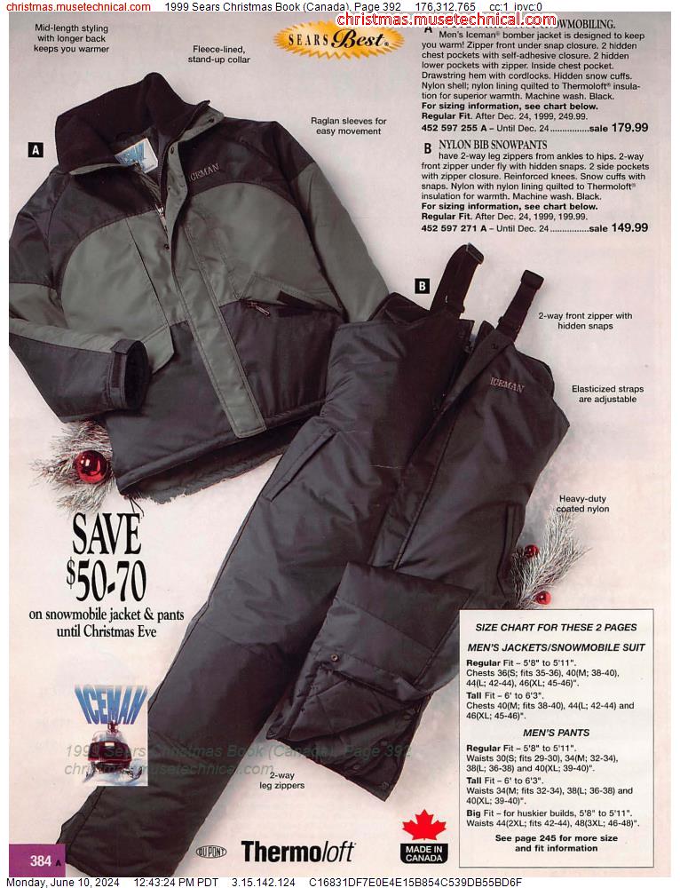1999 Sears Christmas Book (Canada), Page 392