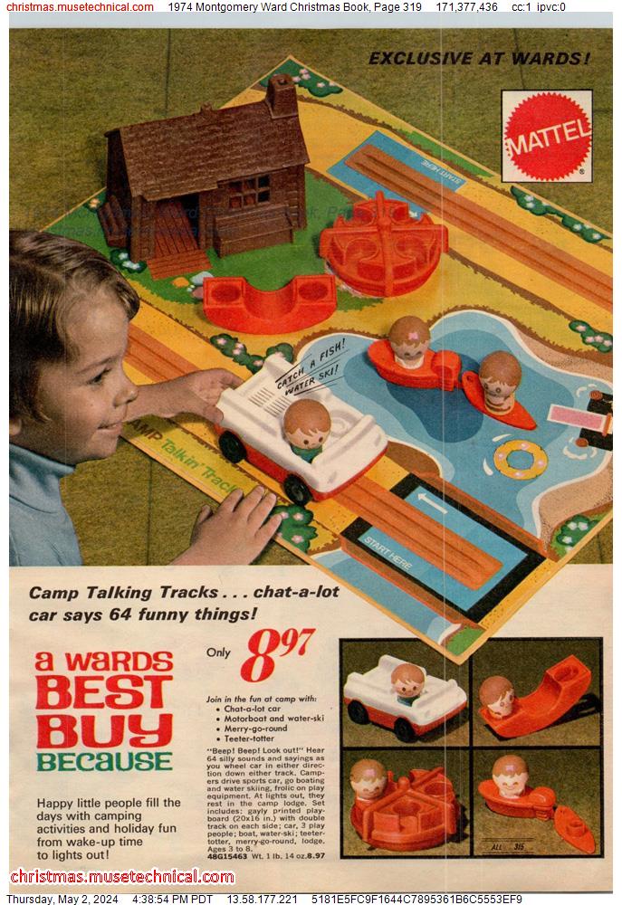 1974 Montgomery Ward Christmas Book, Page 319