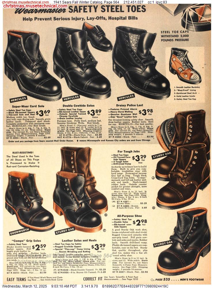 1941 Sears Fall Winter Catalog, Page 564