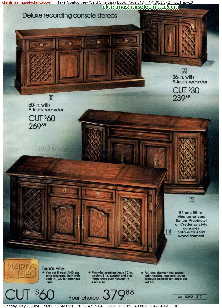 1979 Montgomery Ward Christmas Book, Page 317