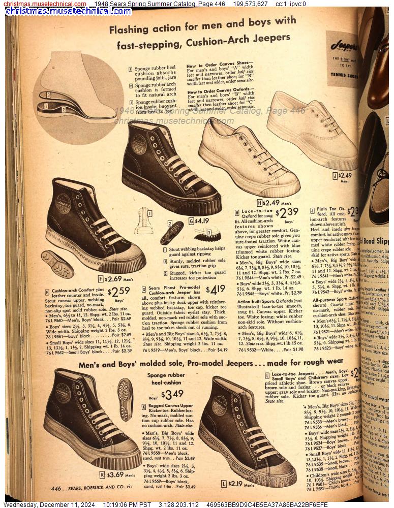 1948 Sears Spring Summer Catalog, Page 446