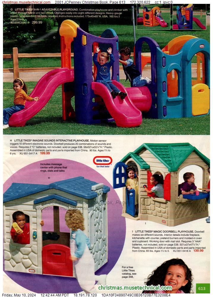 2001 JCPenney Christmas Book, Page 613