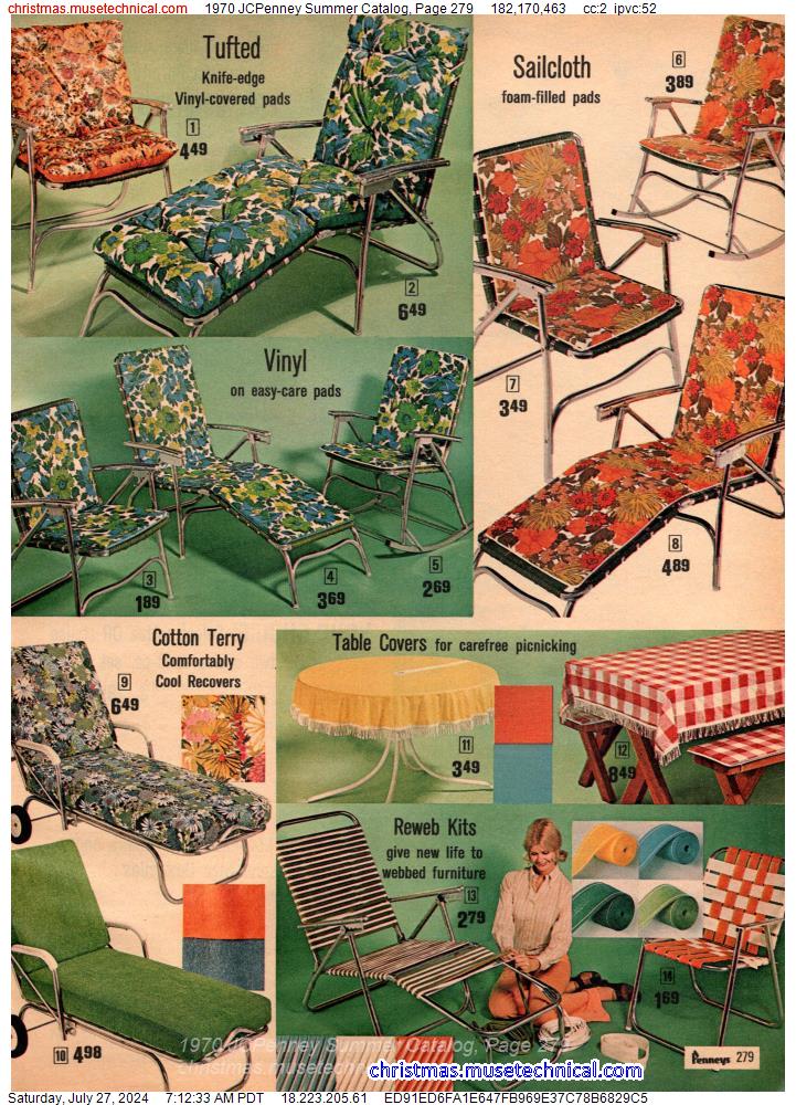 1970 JCPenney Summer Catalog, Page 279