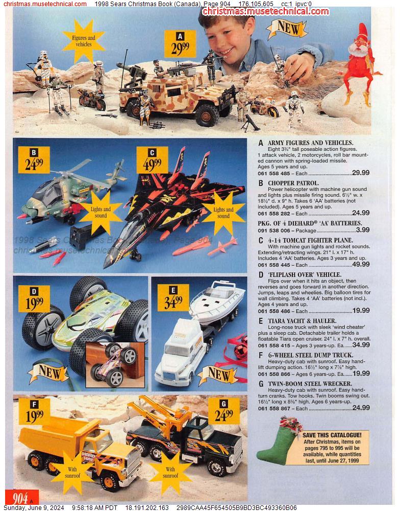 1998 Sears Christmas Book (Canada), Page 904