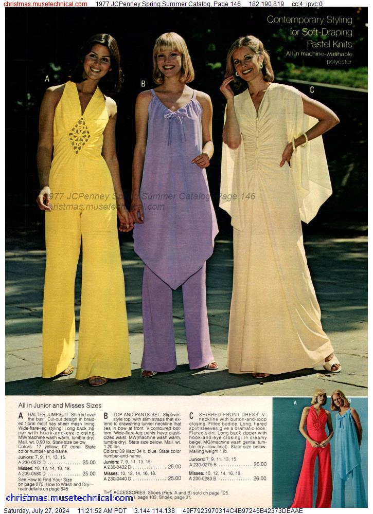 1977 JCPenney Spring Summer Catalog, Page 146