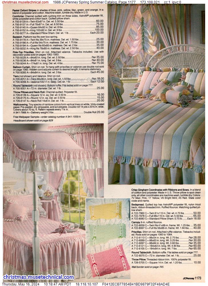 1986 JCPenney Spring Summer Catalog, Page 1177