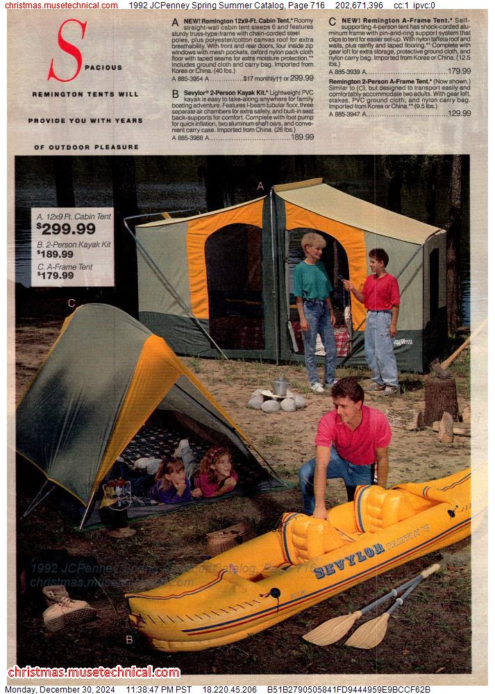 1992 JCPenney Spring Summer Catalog, Page 716