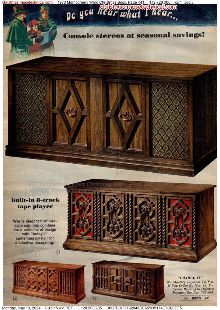 1973 Montgomery Ward Christmas Book, Page 441