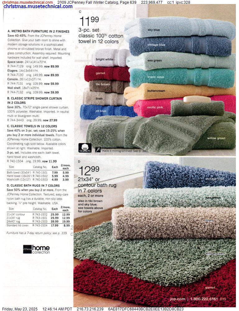 2009 JCPenney Fall Winter Catalog, Page 639