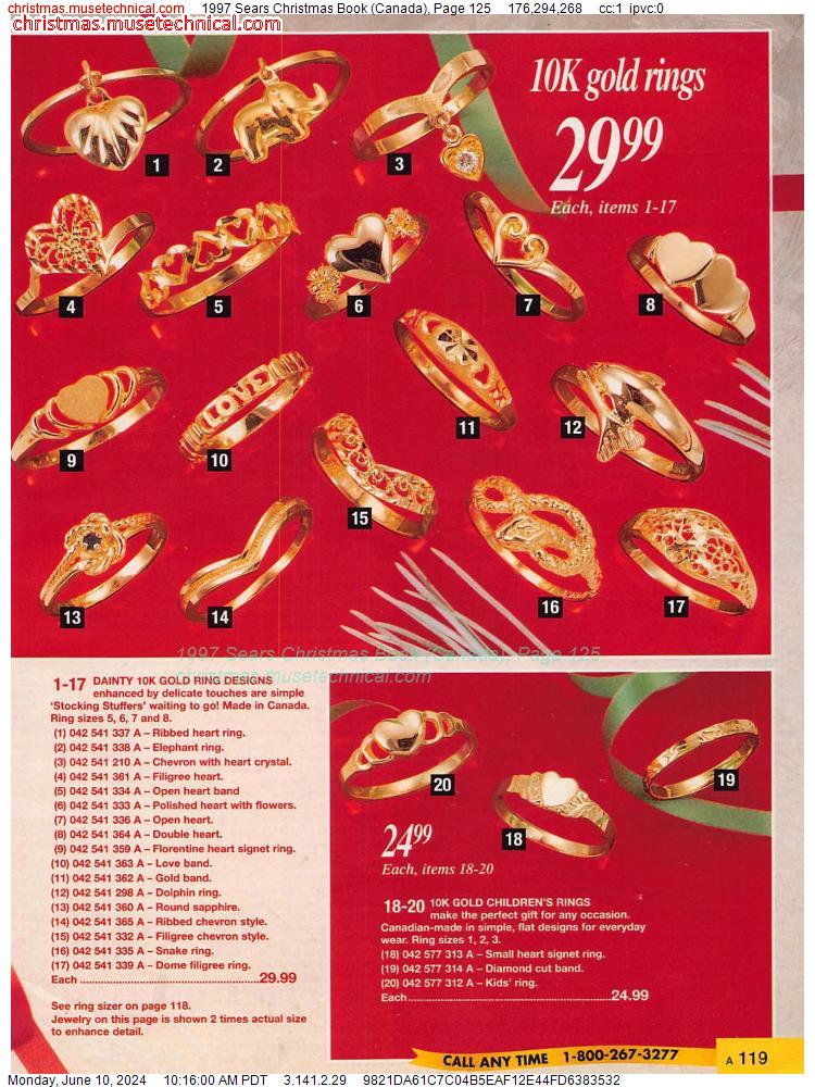 1997 Sears Christmas Book (Canada), Page 125