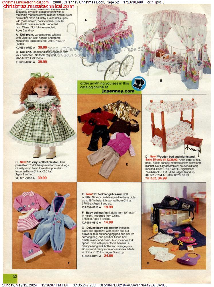 2000 JCPenney Christmas Book, Page 52