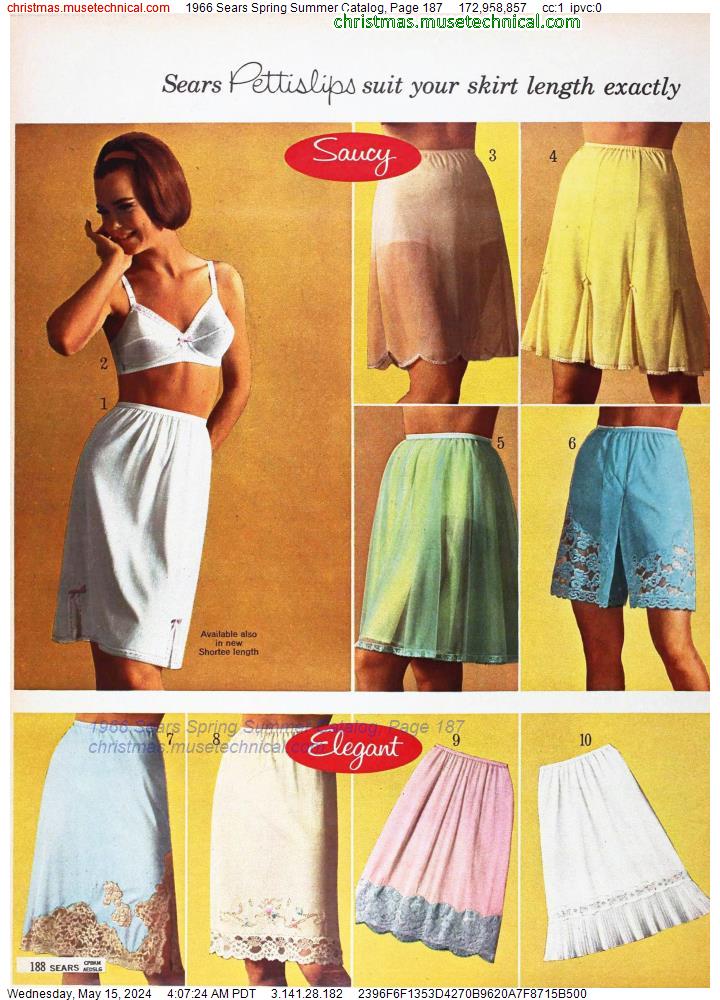 1966 Sears Spring Summer Catalog, Page 187