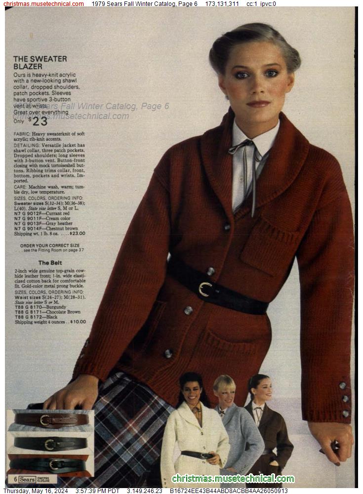 1979 Sears Fall Winter Catalog, Page 6
