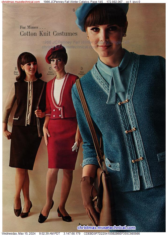 1966 JCPenney Fall Winter Catalog, Page 145