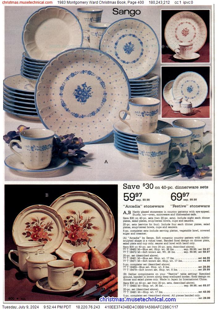 1983 Montgomery Ward Christmas Book, Page 400