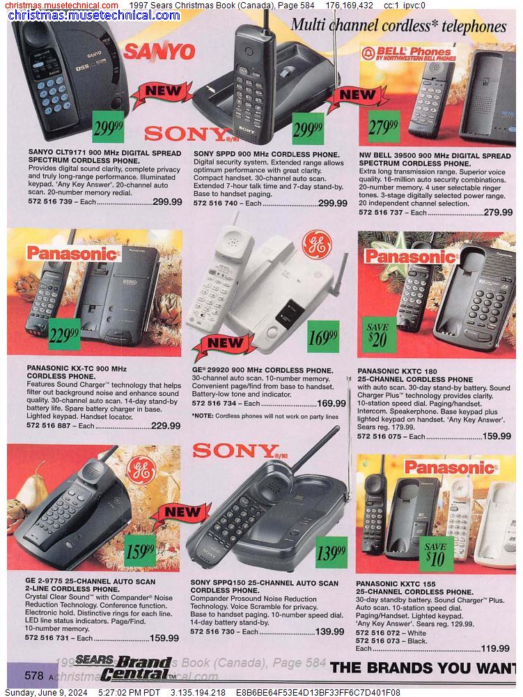 1997 Sears Christmas Book (Canada), Page 584