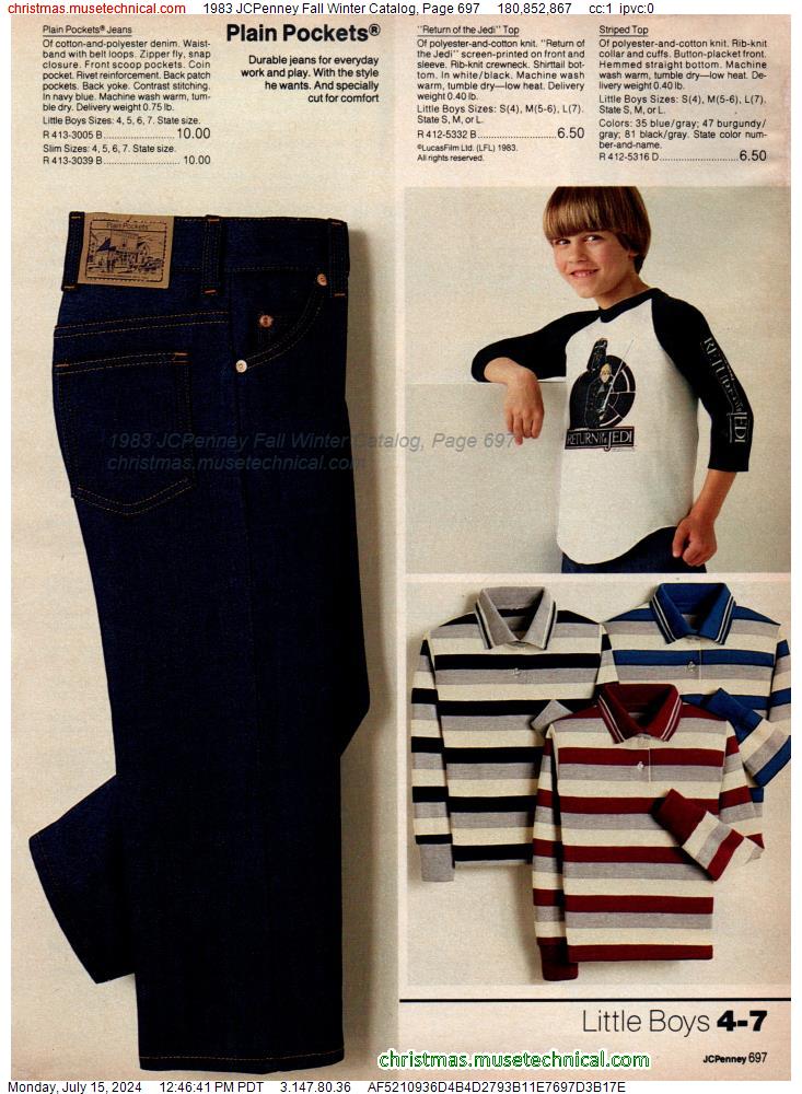1983 JCPenney Fall Winter Catalog, Page 697