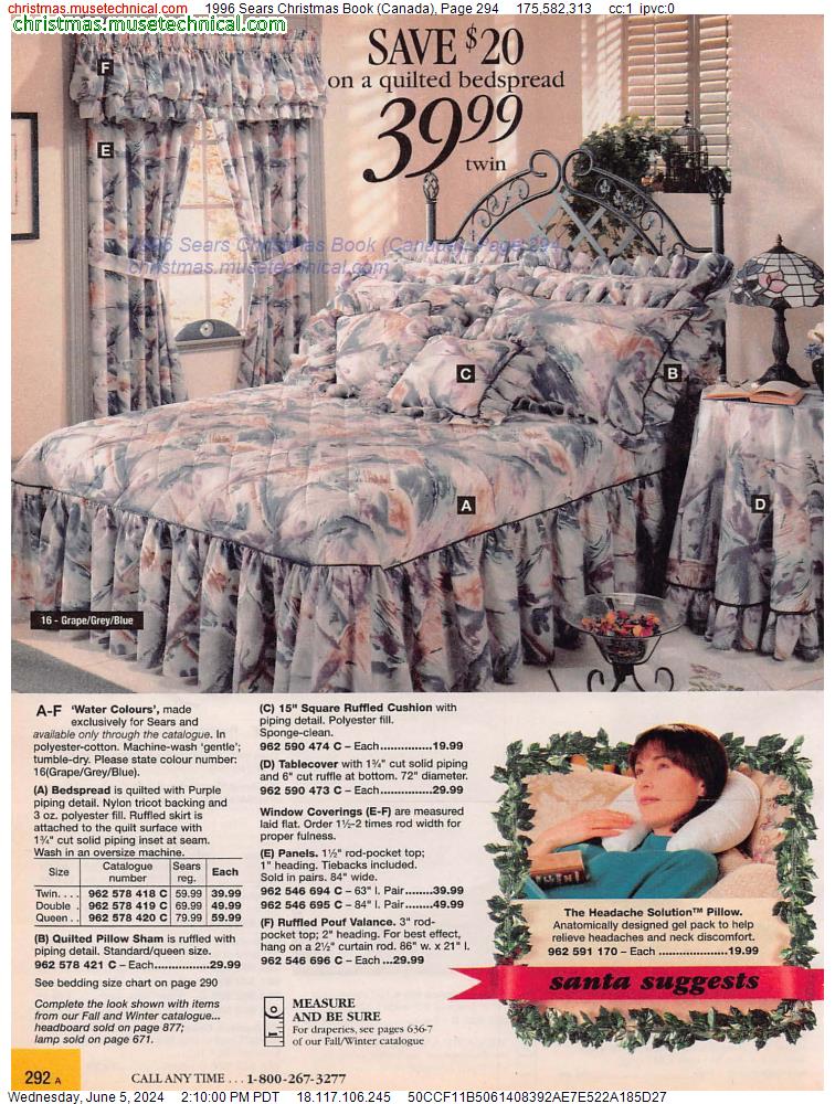 1996 Sears Christmas Book (Canada), Page 294