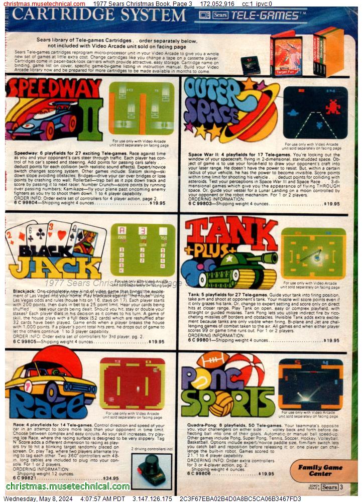1977 Sears Christmas Book, Page 3