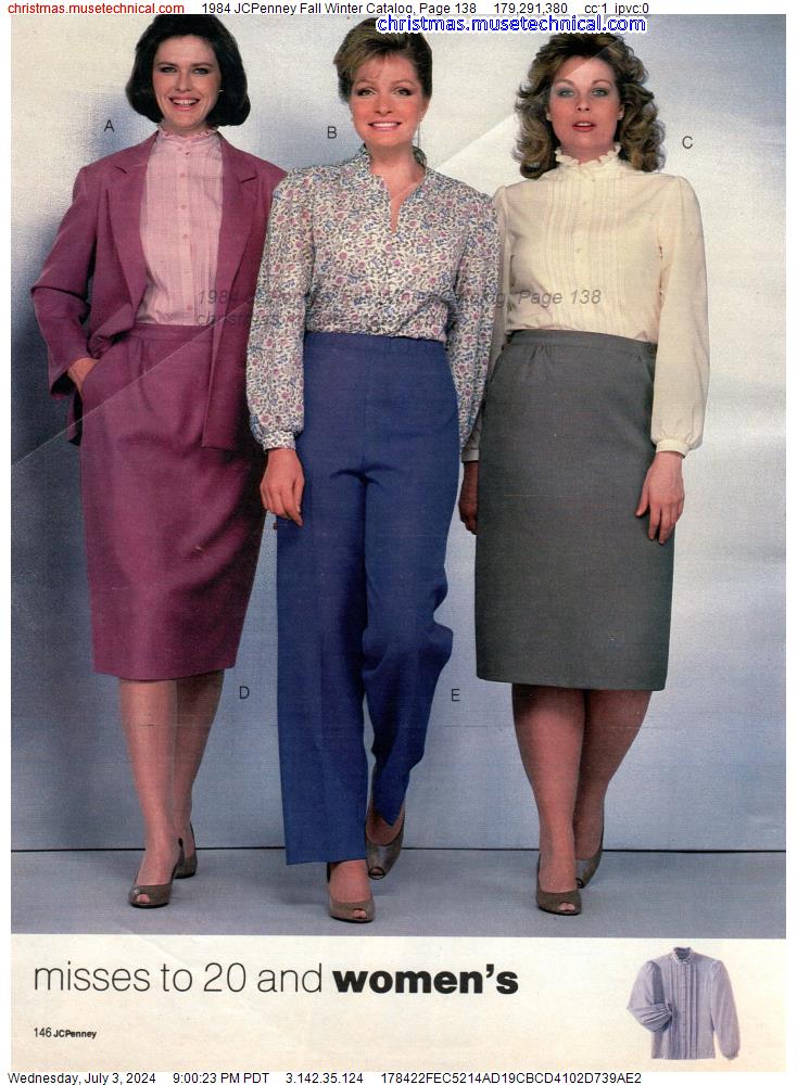 1984 JCPenney Fall Winter Catalog, Page 138