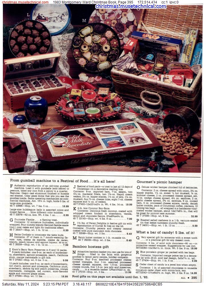 1983 Montgomery Ward Christmas Book, Page 395