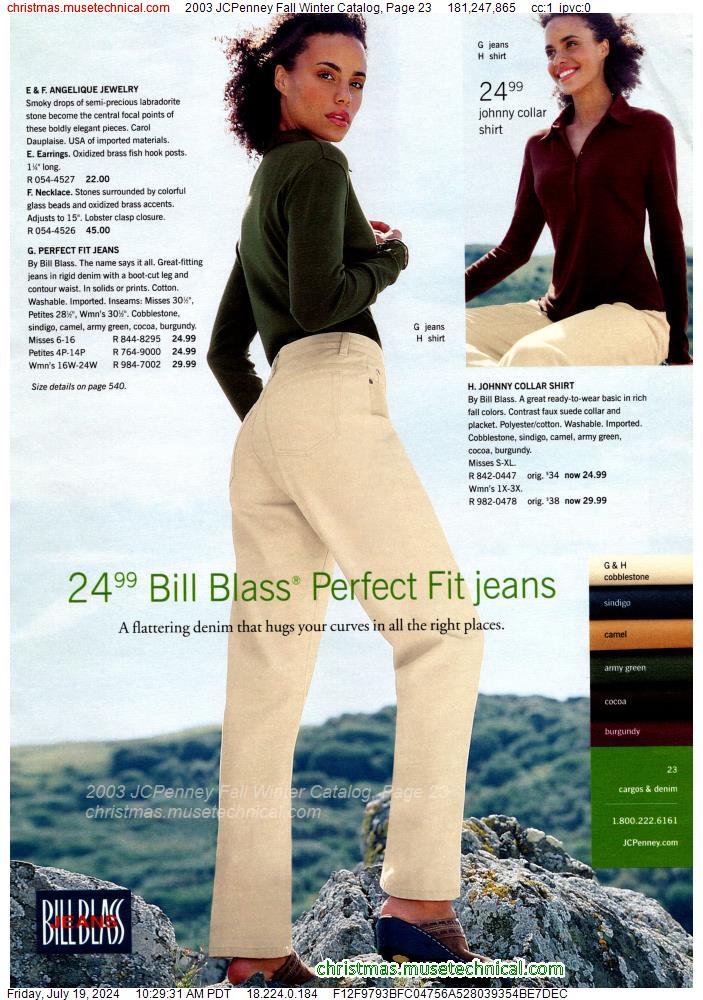 2003 JCPenney Fall Winter Catalog, Page 23