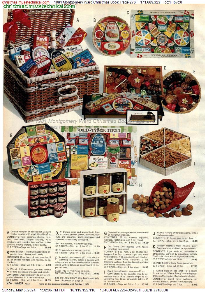 1981 Montgomery Ward Christmas Book, Page 276