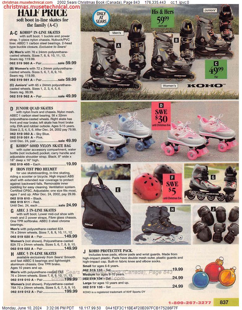 2002 Sears Christmas Book (Canada), Page 843