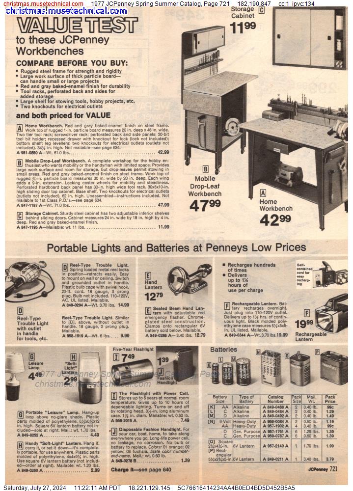 1977 JCPenney Spring Summer Catalog, Page 721