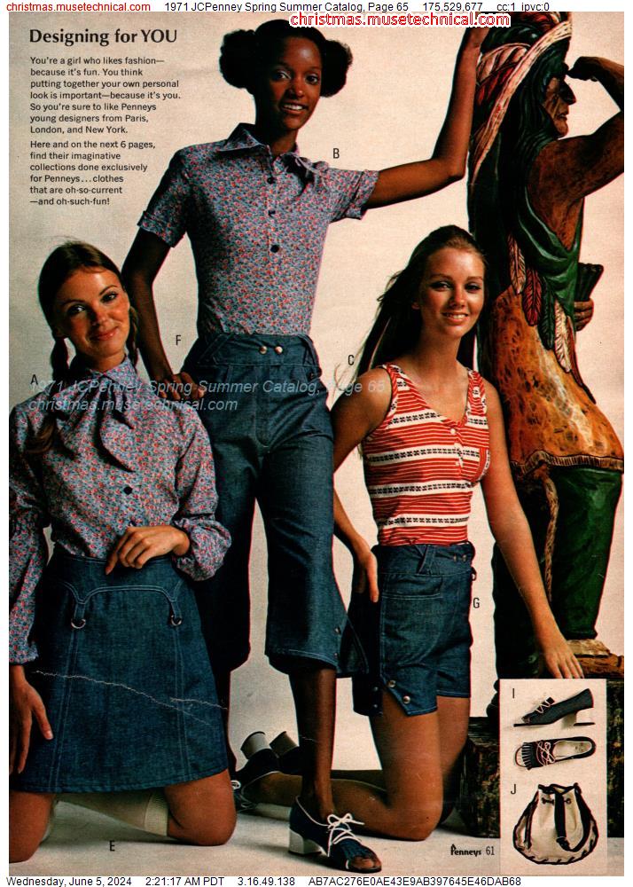 1971 JCPenney Spring Summer Catalog, Page 65