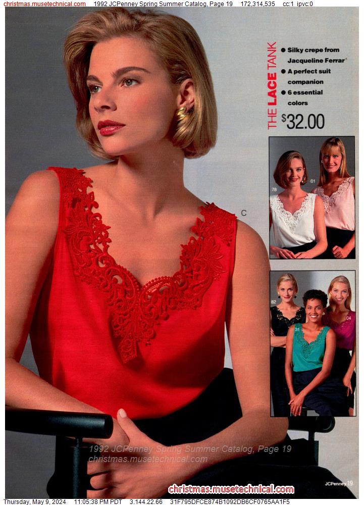 1992 JCPenney Spring Summer Catalog, Page 19
