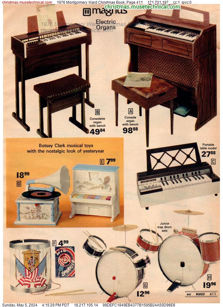1976 Montgomery Ward Christmas Book, Page 411