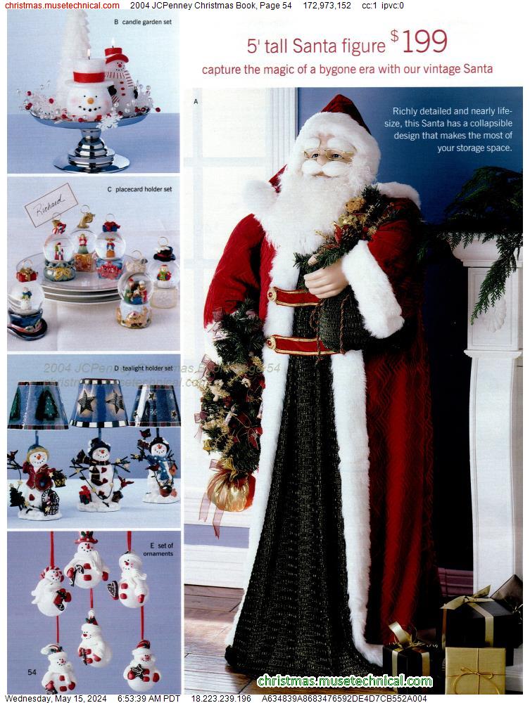 2004 JCPenney Christmas Book, Page 54