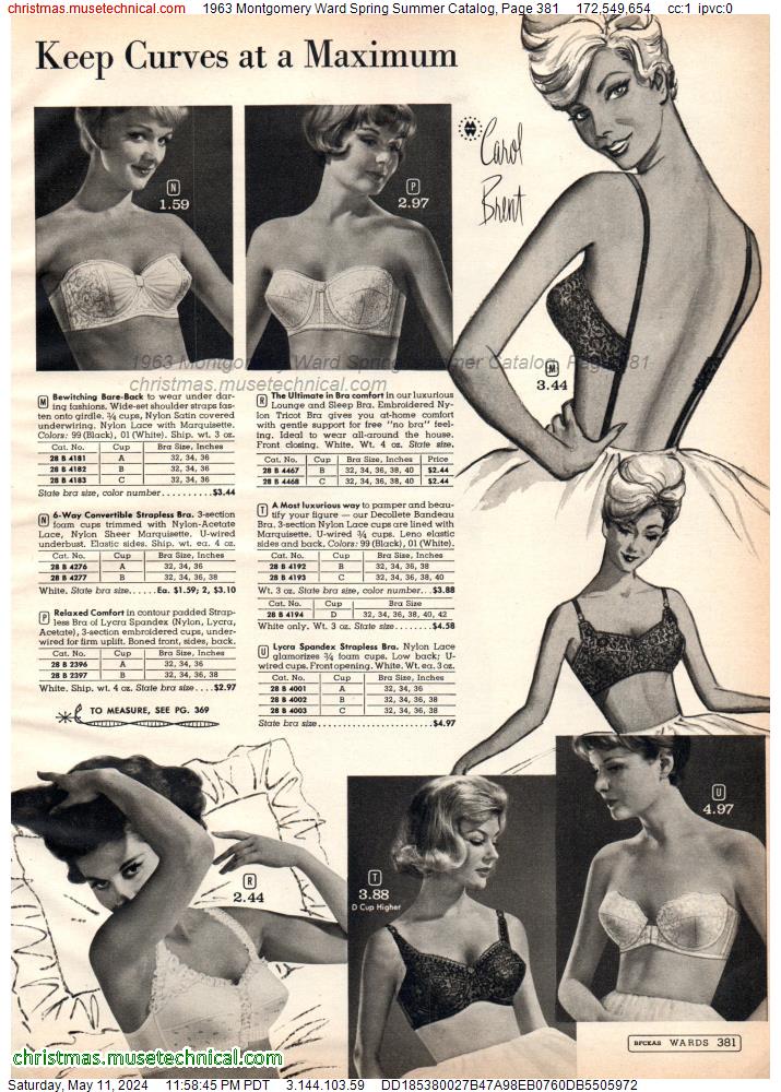 1963 Montgomery Ward Spring Summer Catalog, Page 381