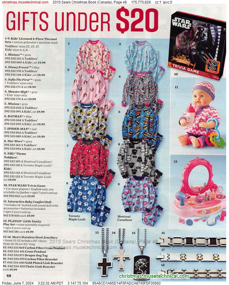 2015 Sears Christmas Book (Canada), Page 48