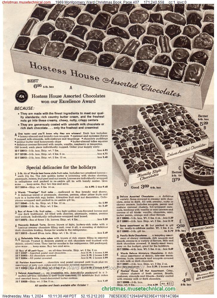 1969 Montgomery Ward Christmas Book, Page 407