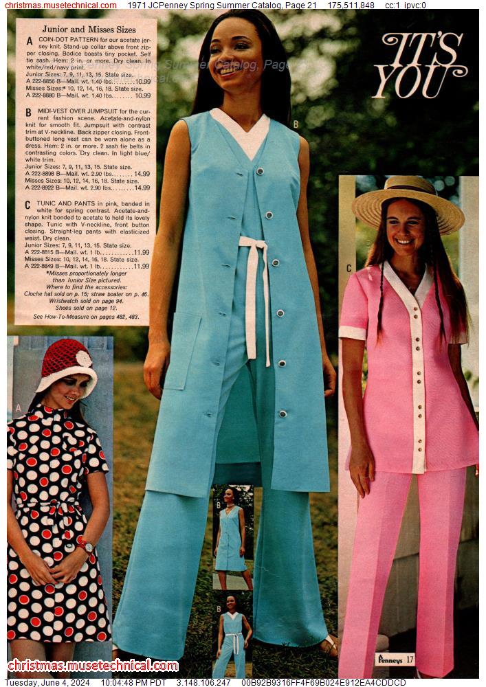 1971 JCPenney Spring Summer Catalog, Page 21