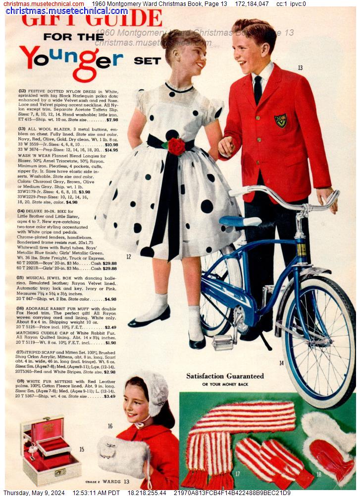 1960 Montgomery Ward Christmas Book, Page 13