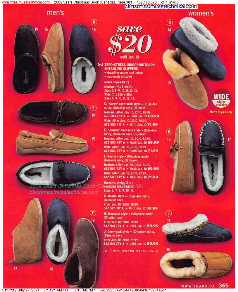 2009 Sears Christmas Book (Canada), Page 381