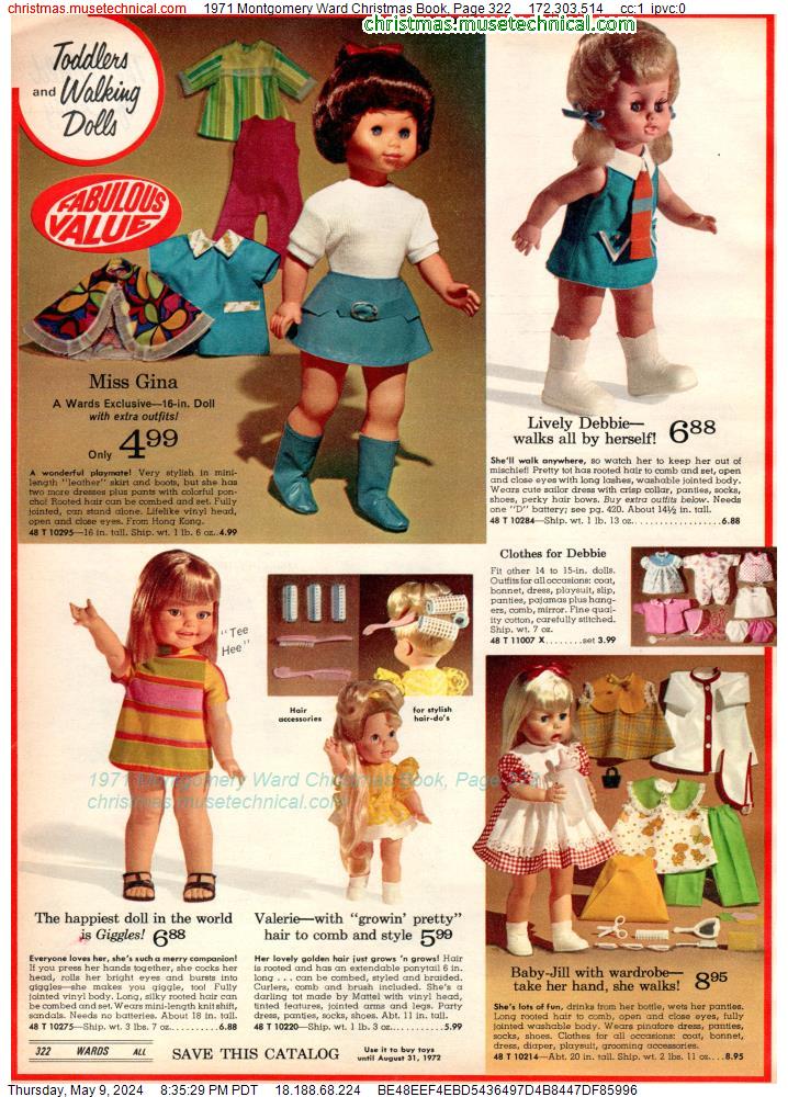 1971 Montgomery Ward Christmas Book, Page 322
