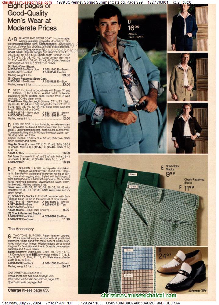 1979 JCPenney Spring Summer Catalog, Page 399